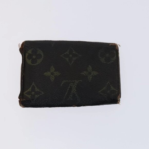 LOUIS VUITTON Monogram Epi Key Case 4Set Noir LV Auth BA641 - Picture 11 of 16